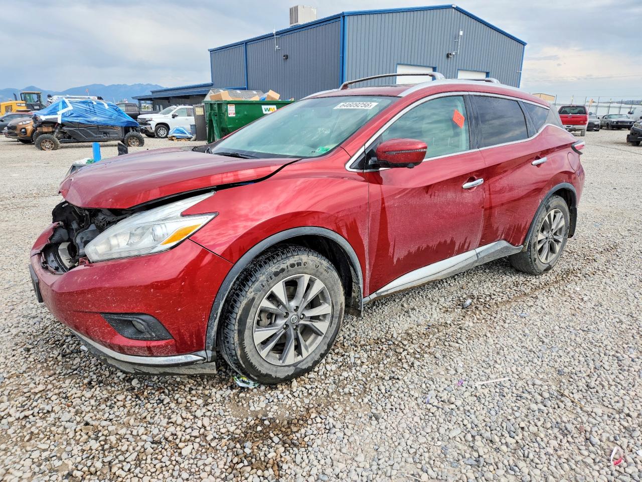 2017 NISSAN MURANO SL | 5N1AZ2MH0HN107341 | UPCARS