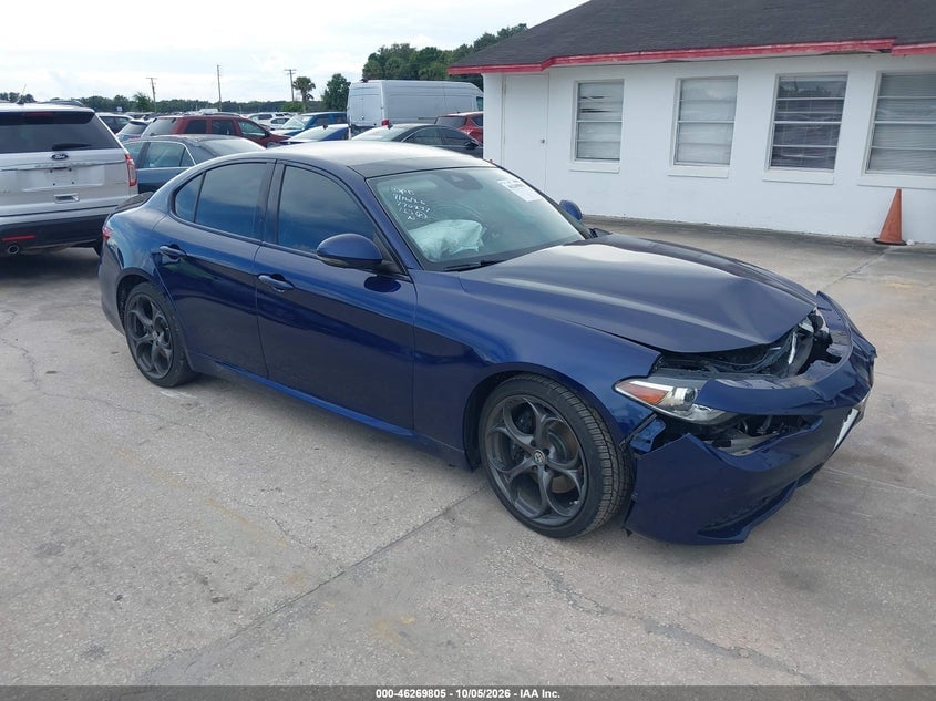 2018 ALFA ROMEO GIULIA TI SPORT RWD | ZARFAECN5J7576032 | UPCARS