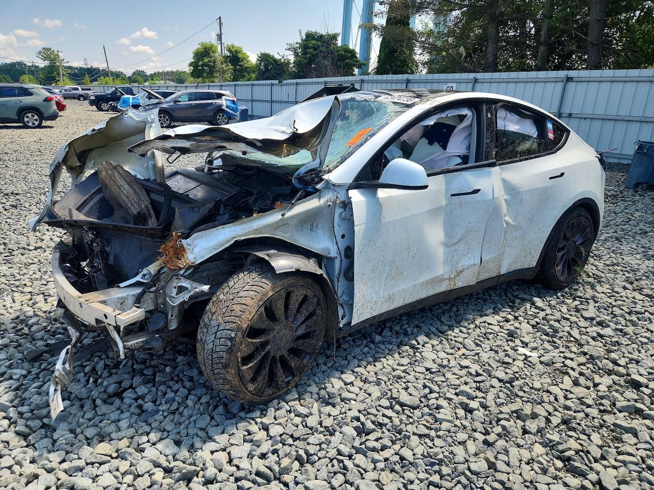 2021 TESLA MODEL Y | 5YJYGDEF9MF246538 | UPCARS