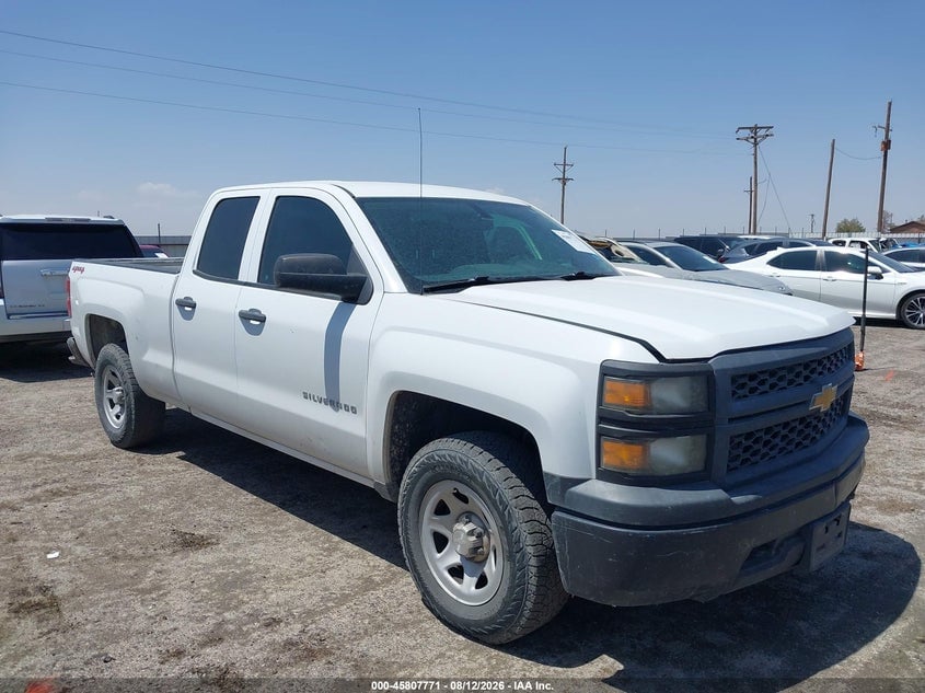 2015 CHEVROLET SILVERADO 1500 WORK TRUCK | 1GCVKPEH4FZ214274 | UPCARS
