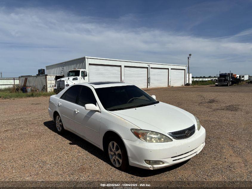 2004 TOYOTA CAMRY LE | JTDBE30K940261517 | UPCARS