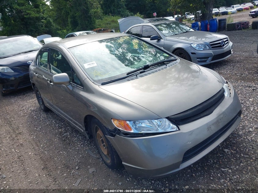 2008 HONDA CIVIC LX | 2HGFA16518H309369 | UPCARS