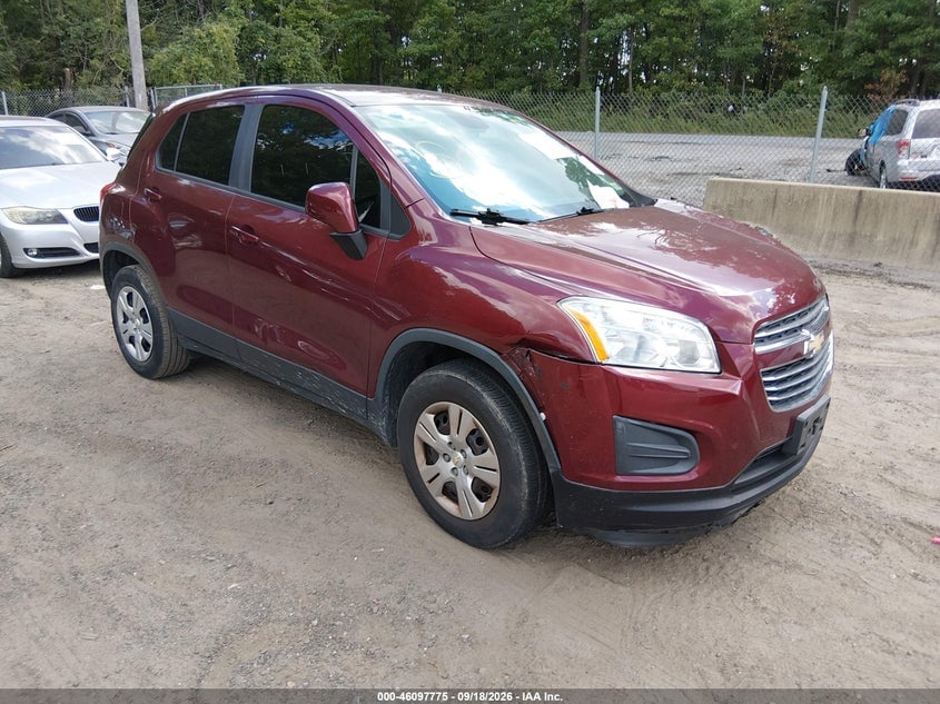 2016 CHEVROLET TRAX 1LS | 3GNCJKSB4GL277341 | UPCARS