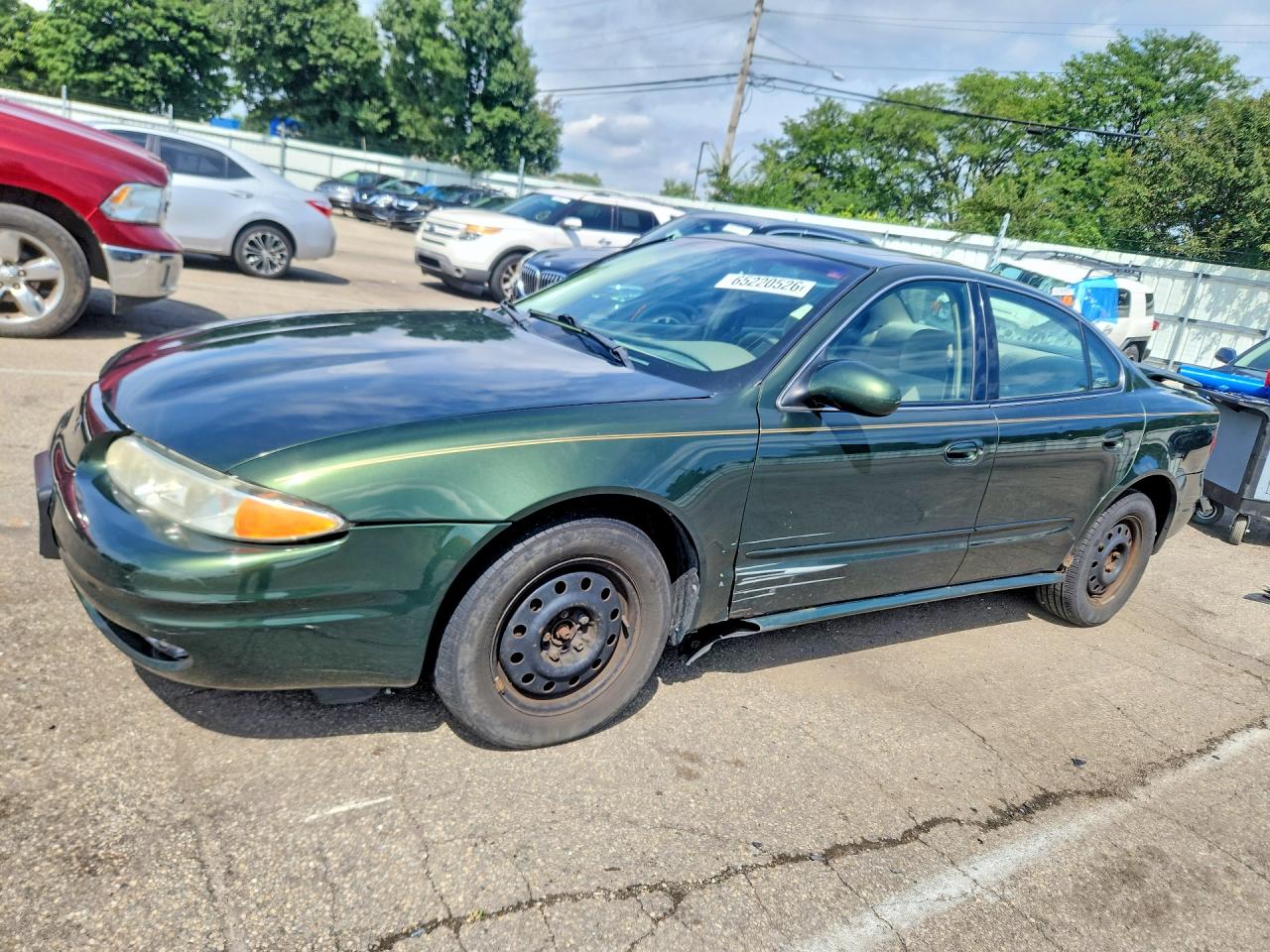 2000 OLDSMOBILE ALERO GL | 1G3NL52E4YC322475 | UPCARS