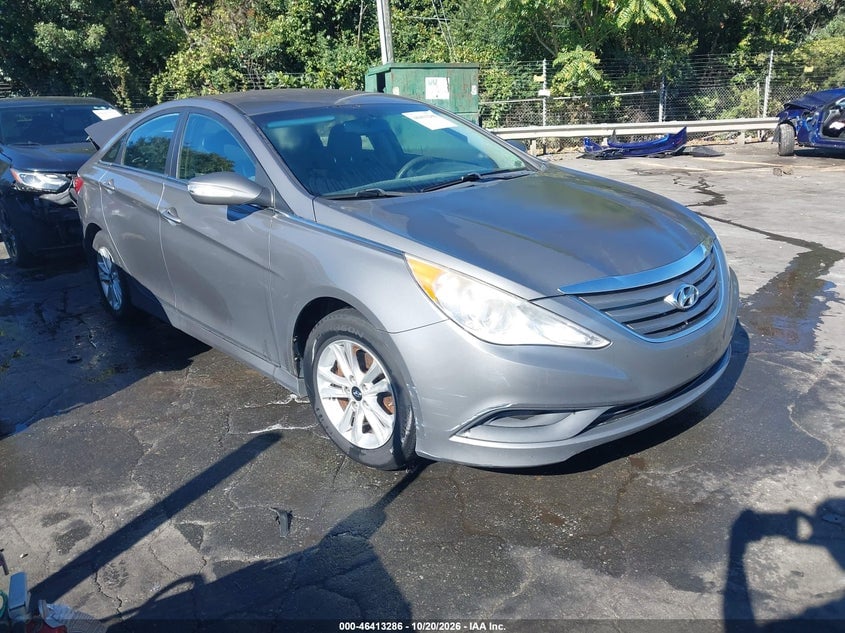 2014 HYUNDAI SONATA GLS | 5NPEB4AC4EH915881 | UPCARS