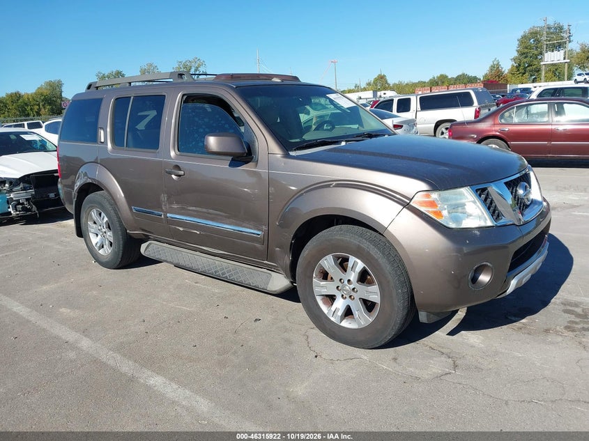 2008 NISSAN PATHFINDER LE | 5N1AR18UX8C603244 | UPCARS