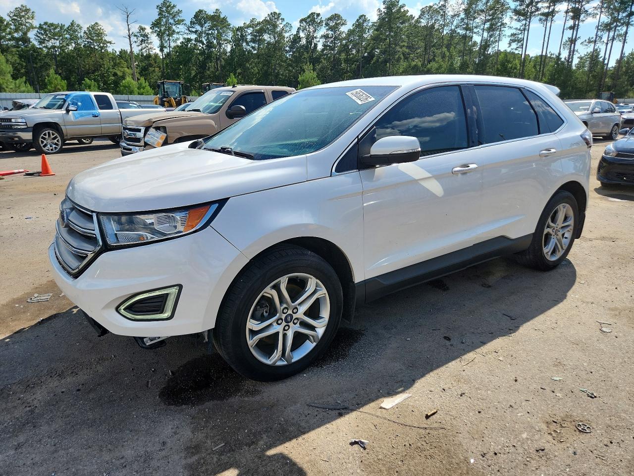2015 FORD EDGE TITANIUM | 2FMTK3K83FBC37452 | UPCARS