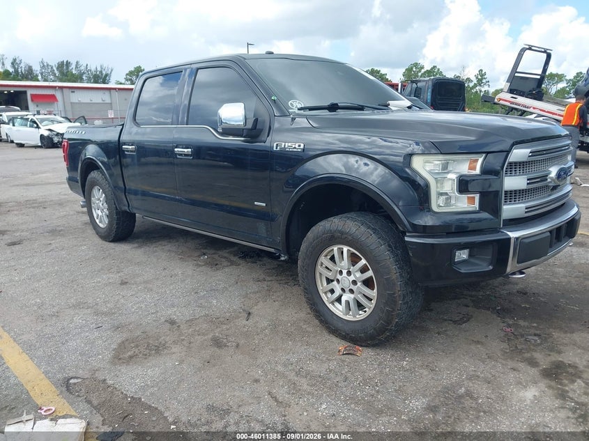 2016 FORD F-150 PLATINUM | 1FTEW1EG3GFB00925 | UPCARS