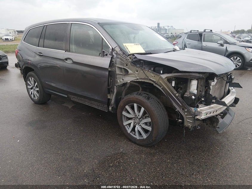2022 HONDA PILOT 2WD EX-L | 5FNYF5H58NB010637 | UPCARS