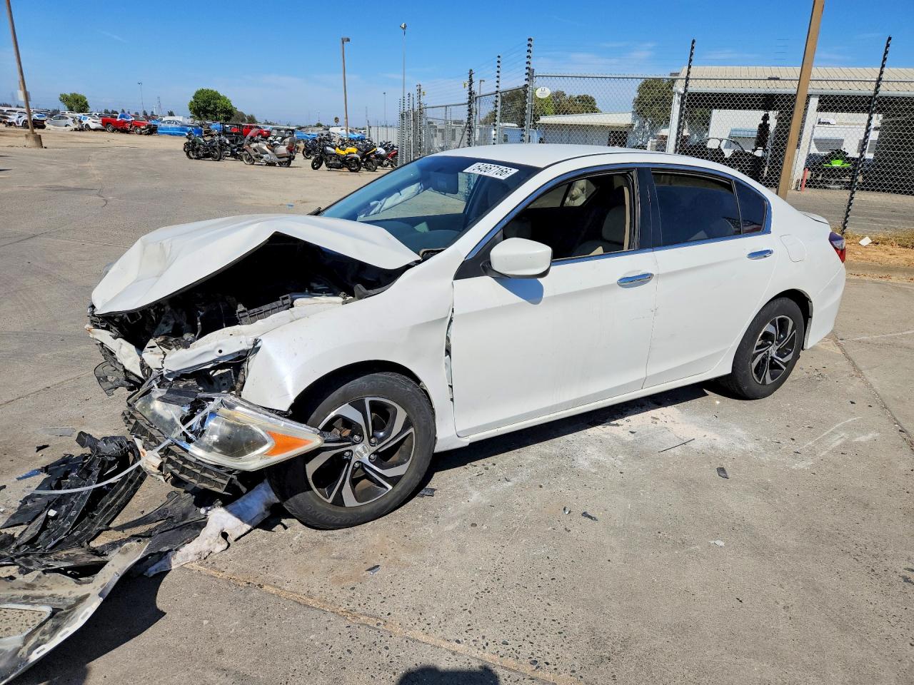2017 HONDA ACCORD LX | 1HGCR2F33HA229537 | UPCARS