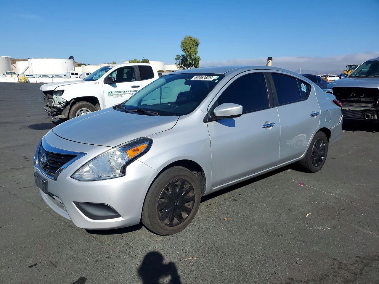 2019 NISSAN VERSA SV | 3N1CN7AP4KL833277 | UPCARS