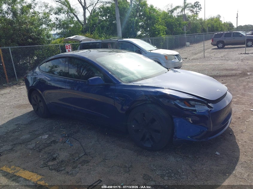 2025 TESLA MODEL 3 LONG RANGE REAR-WHEEL DRIVE/STANDARD REAR-WHEEL DRIVE | 5YJ3E1EA7SF010213 | UPCARS