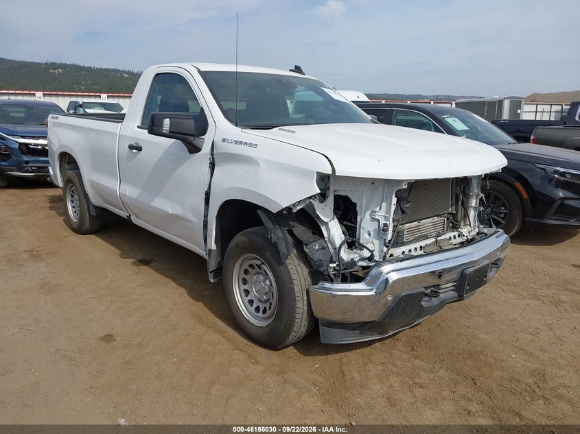 2025 CHEVROLET SILVERADO 1500 WORK TRUCK | 3GCNKAEKXSG245046 | UPCARS