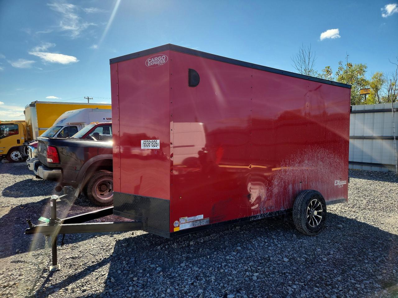 2025 NOVAE UNKNOWN ENCLOSED CARGO TRAILER | 5JW7E1211SM133027 | UPCARS