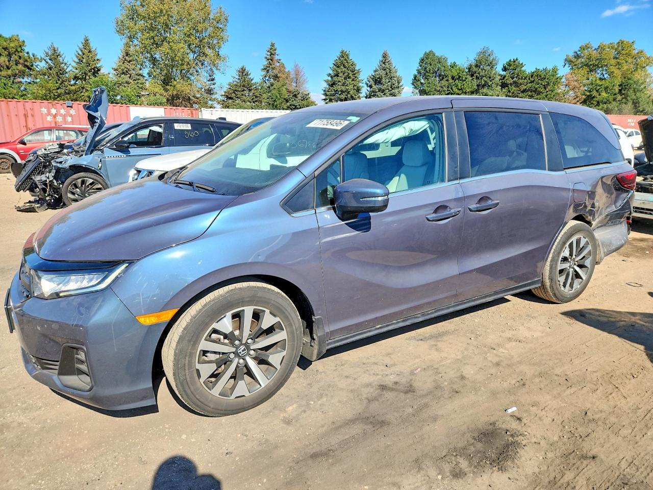 2025 HONDA ODYSSEY EXL | 5FNRL6H69SB017684 | UPCARS