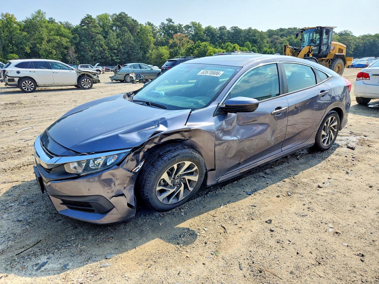 2018 HONDA CIVIC EX | 19XFC2F72JE032216 | UPCARS
