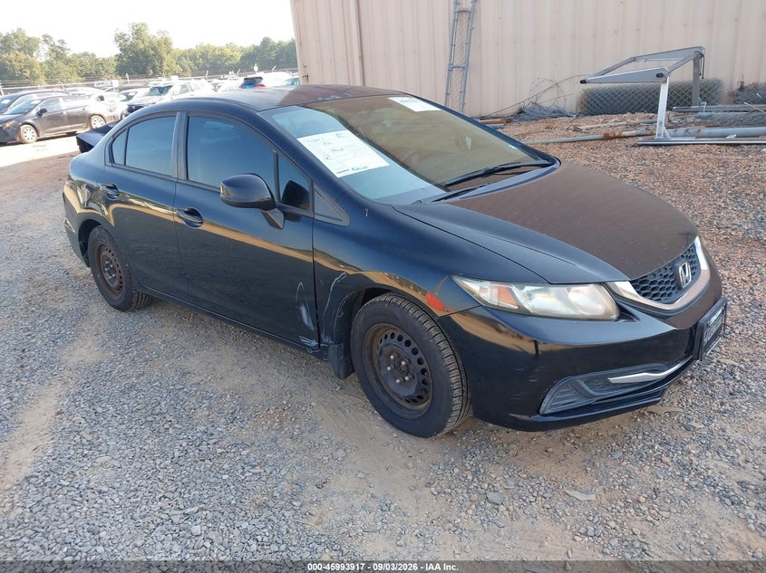 2013 HONDA CIVIC LX | 2HGFB2F5XDH572473 | UPCARS