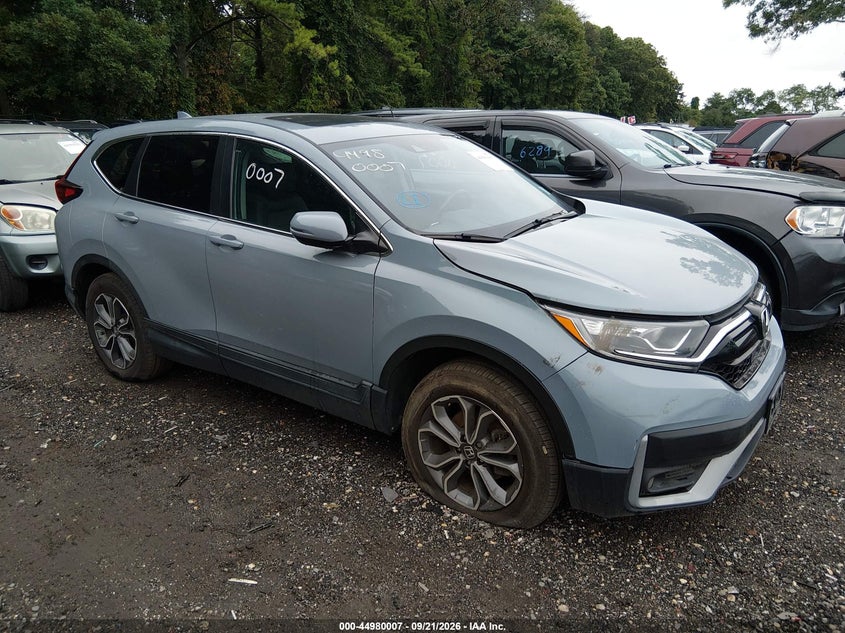 2021 HONDA CR-V AWD EX-L | 2HKRW2H89MH602237 | UPCARS