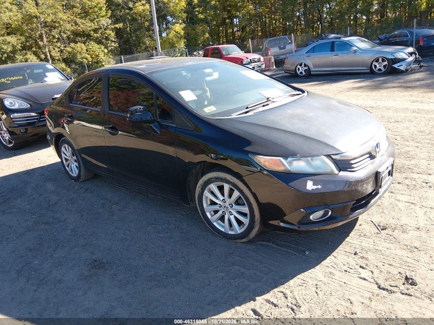 2012 HONDA CIVIC EX | 19XFB2F82CE381035 | UPCARS