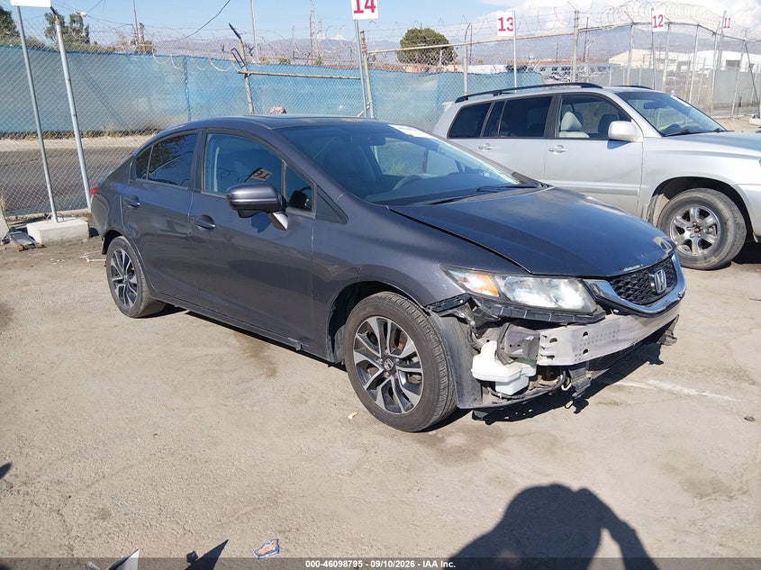 2015 HONDA CIVIC EX | 2HGFB2F80FH552245 | UPCARS