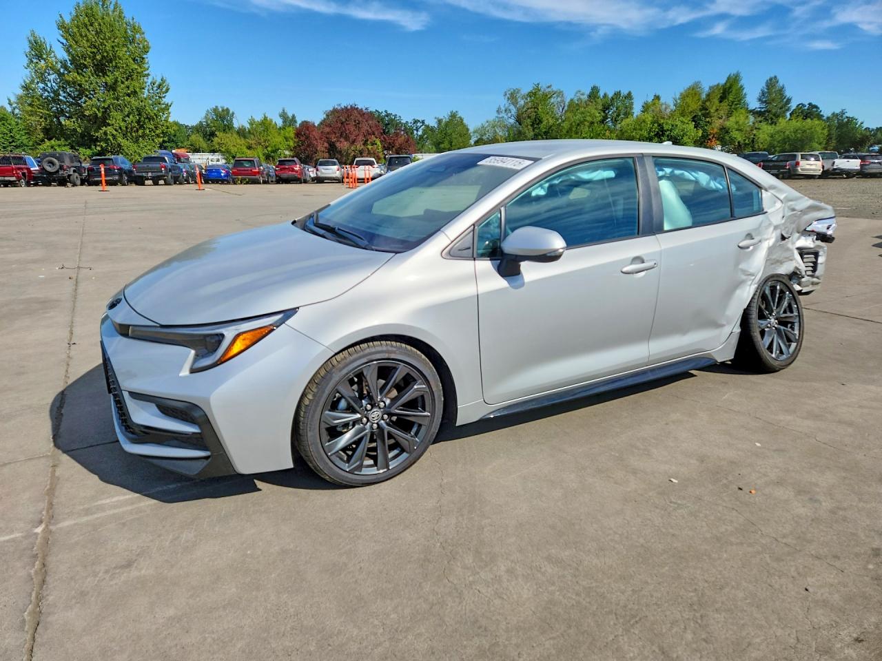 2025 TOYOTA COROLLA SE | 5YFS4MCE0SP248513 | UPCARS