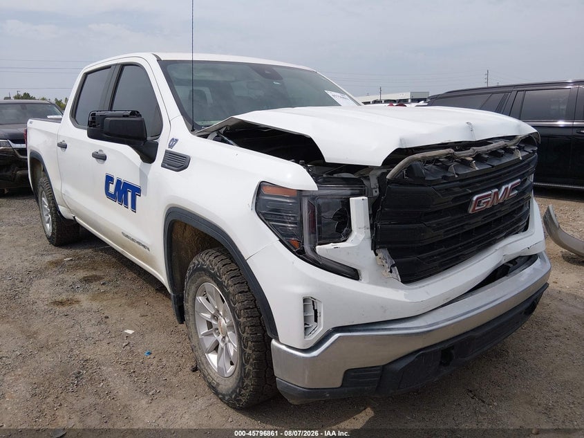 2022 GMC SIERRA 1500 4WD  SHORT BOX PRO | 3GTUUAED7NG541704 | UPCARS