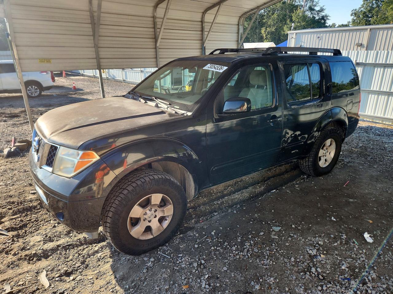 2005 NISSAN PATHFINDER XE | 5N1AR18U25C751965 | UPCARS