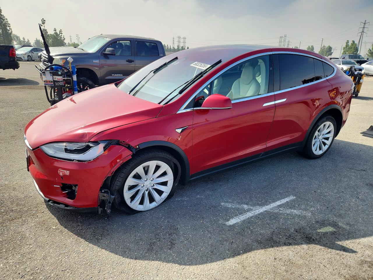 2018 TESLA MODEL X | 5YJXCDE28JF101961 | UPCARS