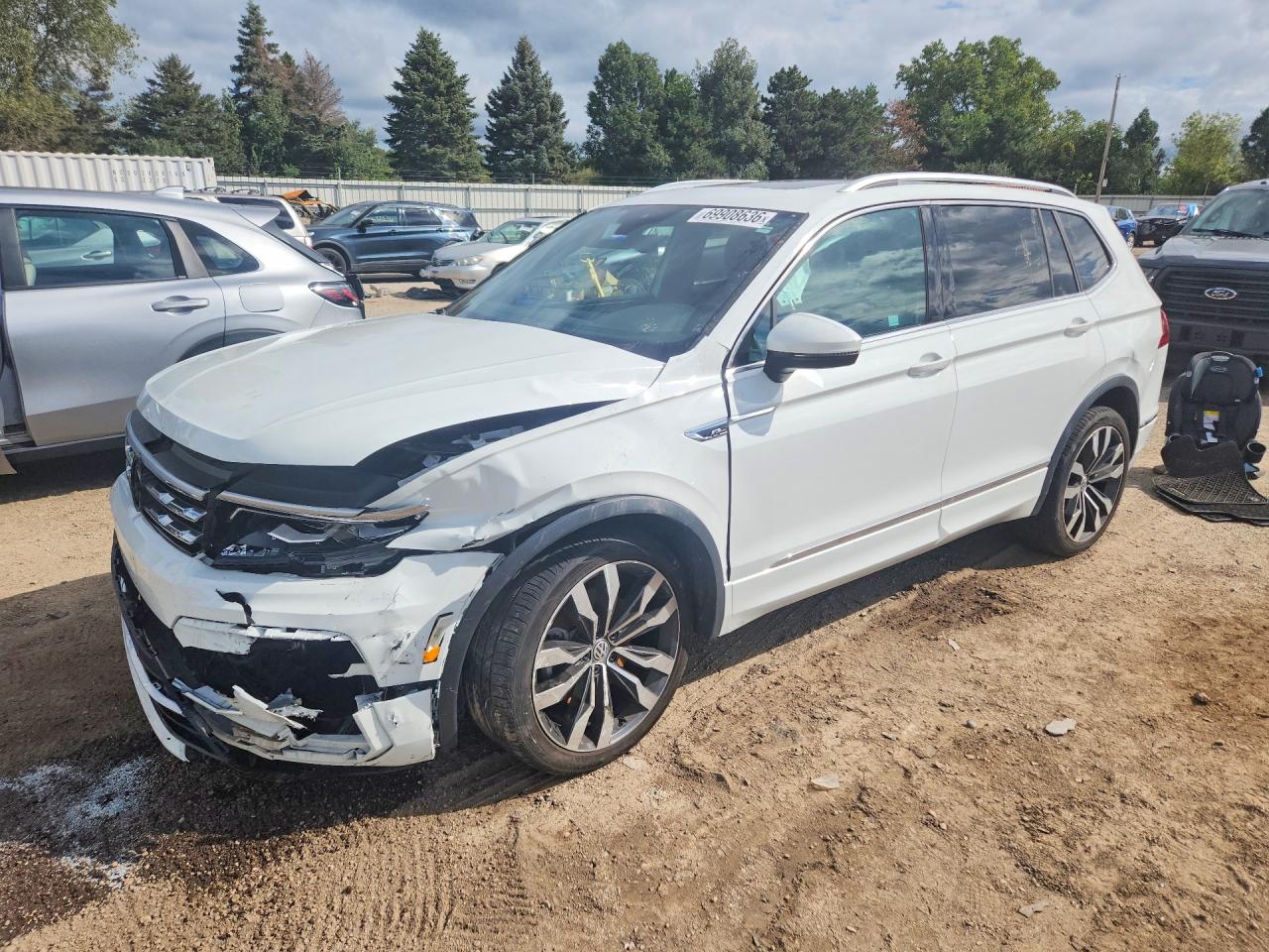 2021 VOLKSWAGEN TIGUAN SEL PREMIUM R-LINE | 3VV4B7AXXMM030160 | UPCARS