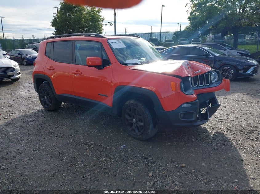 2017 JEEP RENEGADE LATITUDE 4X4 | ZACCJBBB8HPG28754 | UPCARS