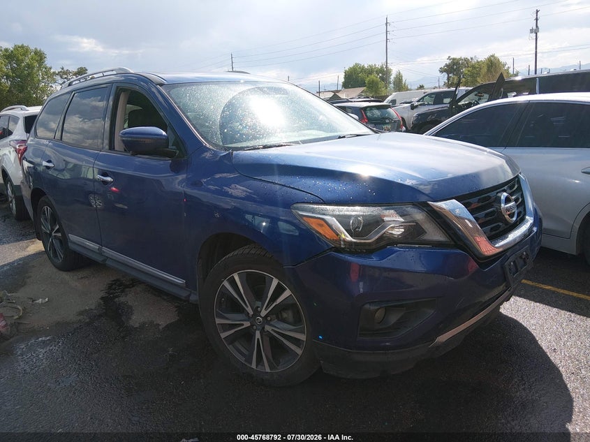 2018 NISSAN PATHFINDER PLATINUM/S/SL/SV | 5N1DR2MM6JC618287 | UPCARS