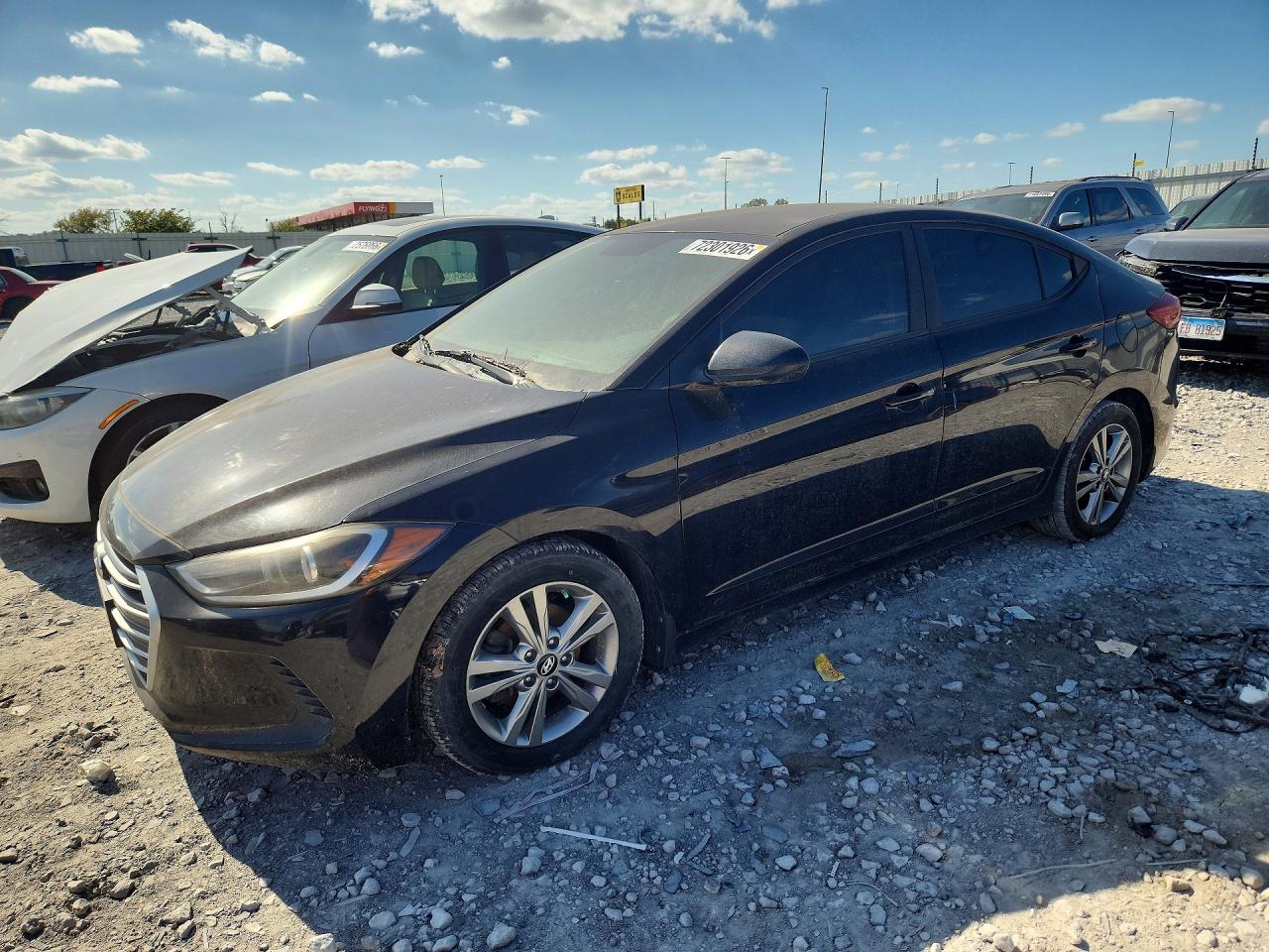 2017 HYUNDAI ELANTRA SE | KMHD84LF6HU223905 | UPCARS