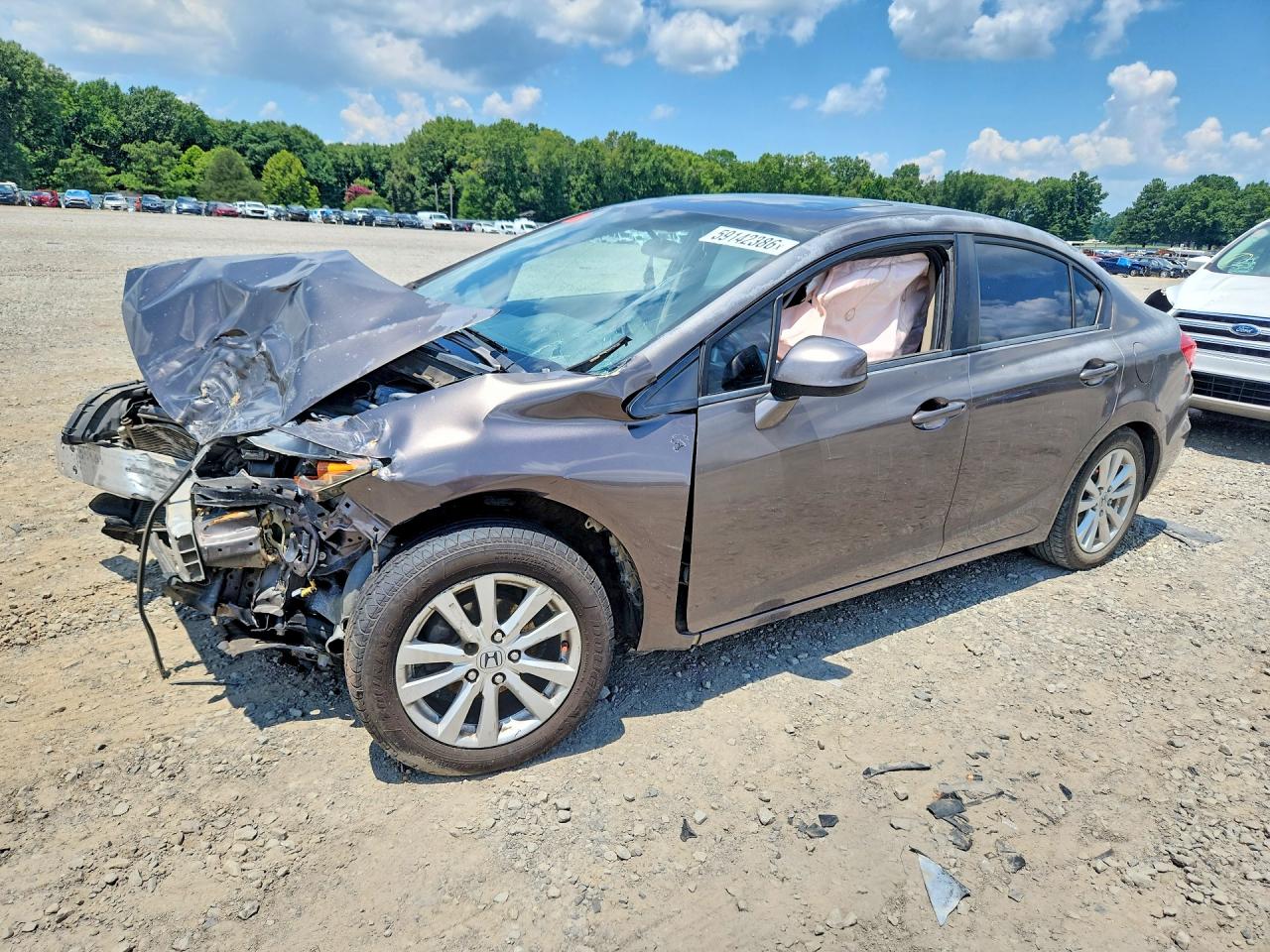 2012 HONDA CIVIC EX | 2HGFB2F84CH540157 | UPCARS