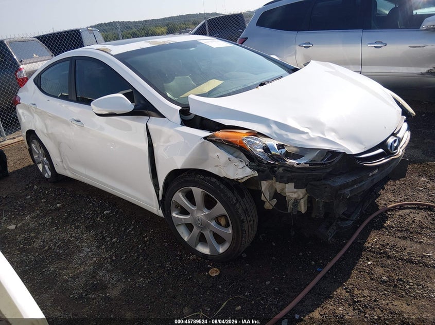2013 HYUNDAI ELANTRA LIMITED | 5NPDH4AEXDH402659 | UPCARS