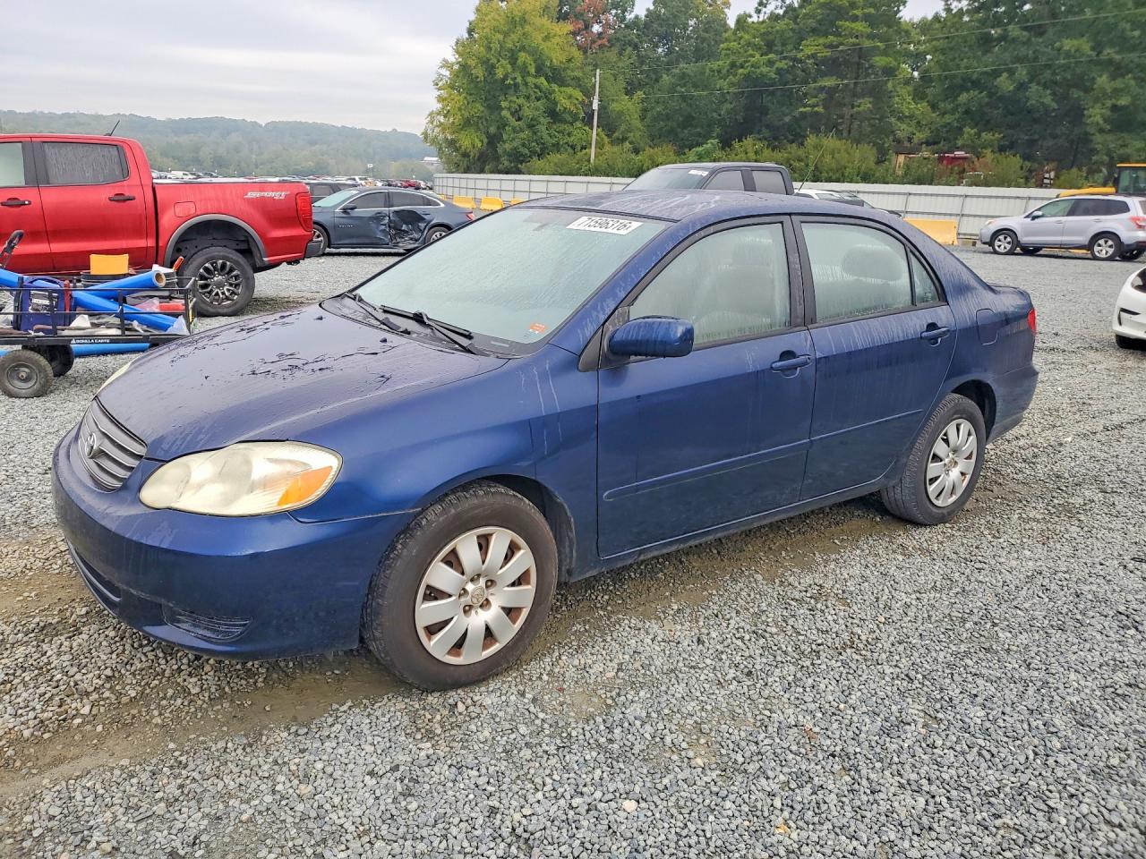 2003 TOYOTA COROLLA LE | 1NXBR32E53Z003767 | UPCARS