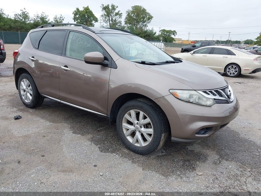 2012 NISSAN MURANO SL | JN8AZ1MW0CW224745 | UPCARS
