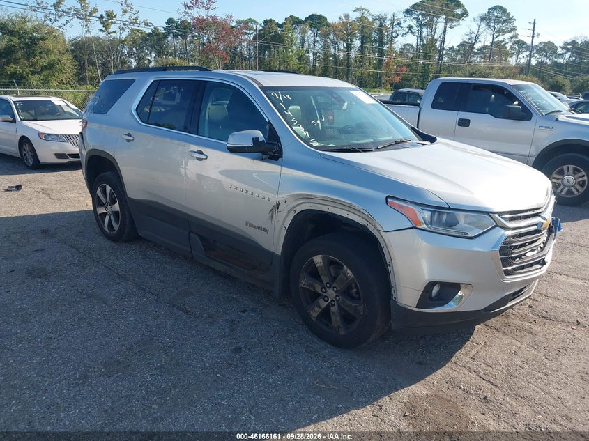 2021 CHEVROLET TRAVERSE FWD LT LEATHER | 1GNERHKW0MJ145395 | UPCARS