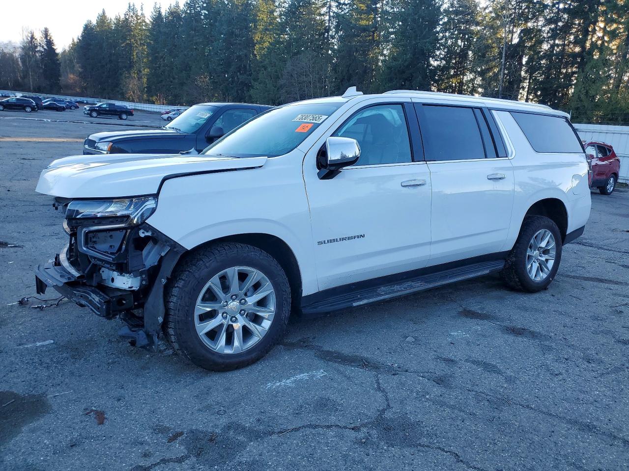2021 CHEVROLET SUBURBAN K1500 PREMIER | 1GNSKFKD6MR218779 | UPCARS