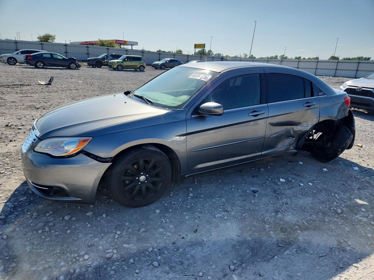 2012 CHRYSLER 200 TOURING | 1C3CCBBB3CN203443 | UPCARS