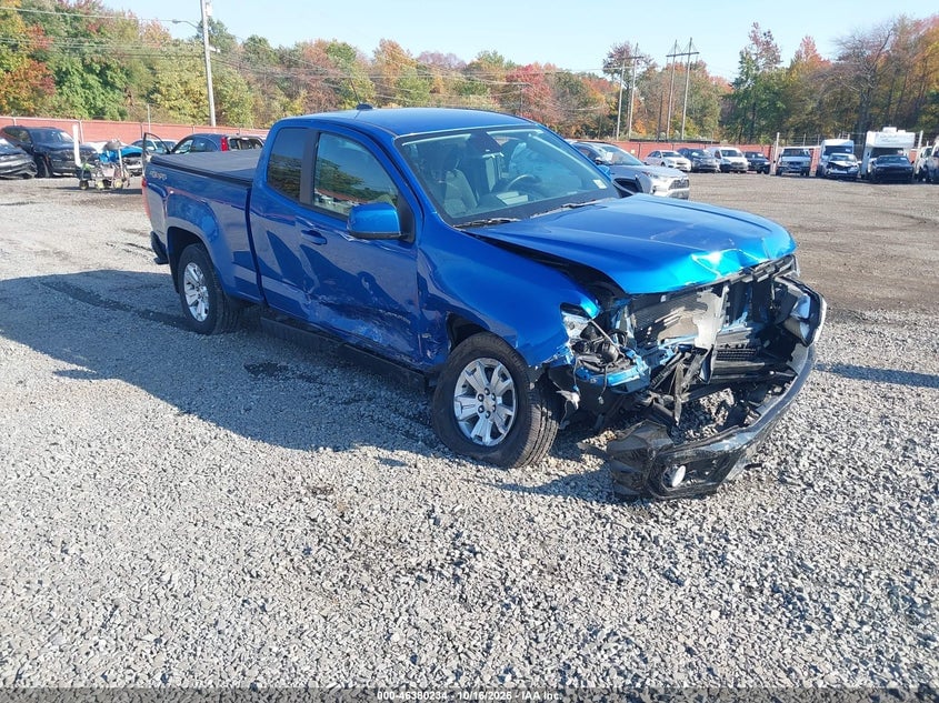 2021 CHEVROLET COLORADO 4WD  LONG BOX LT | 1GCHTCEN7M1292441 | UPCARS