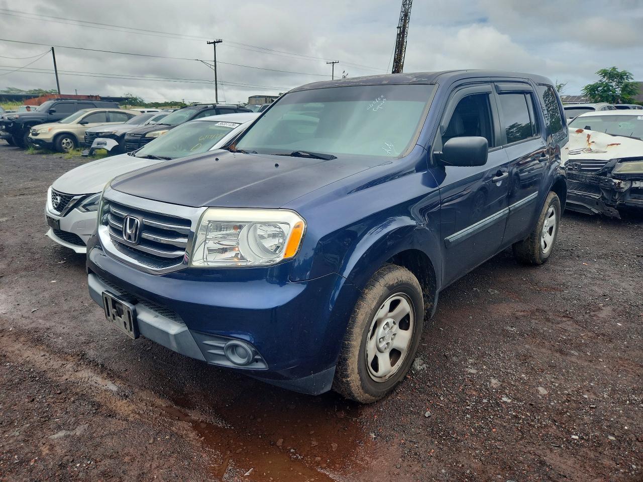 2014 HONDA PILOT LX | 5FNYF4H24EB039696 | UPCARS