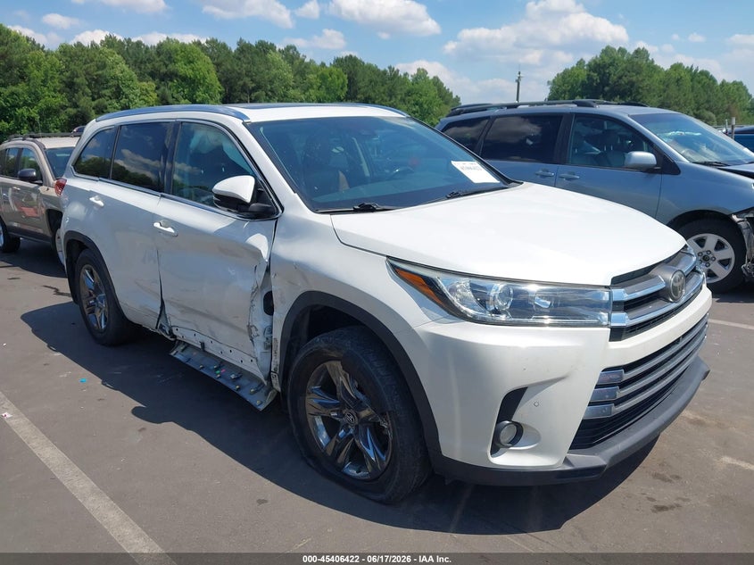 2017 TOYOTA HIGHLANDER LIMITED PLATINUM | 5TDDZRFH6HS463830 | UPCARS
