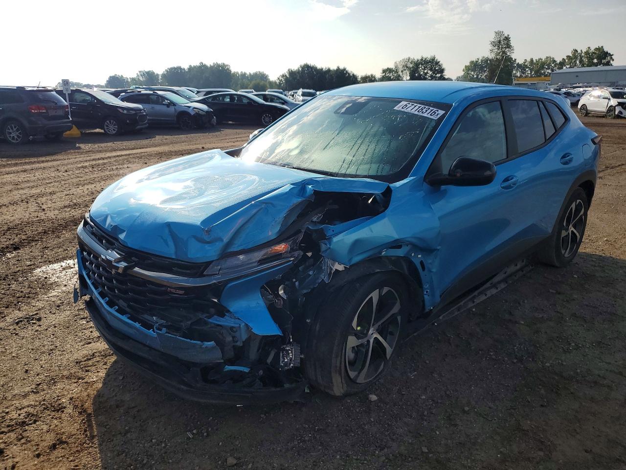 2025 CHEVROLET TRAX 1RS | KL77LGEP9SC151177 | UPCARS