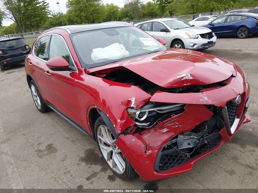 2018 ALFA ROMEO STELVIO TI AWD | ZASFAKBN4J7B87089 | UPCARS