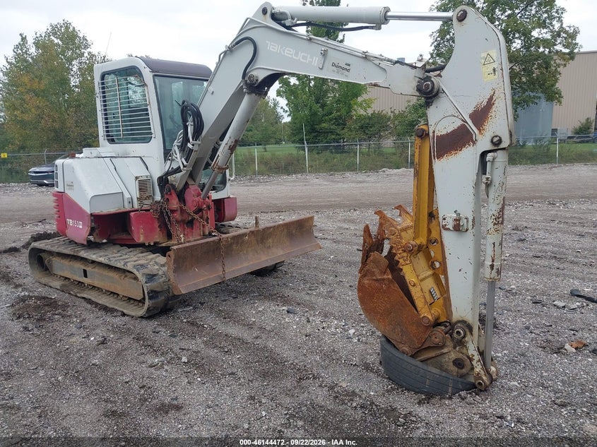 2007 TAKEUCHI TB153FR | 15820218 | UPCARS