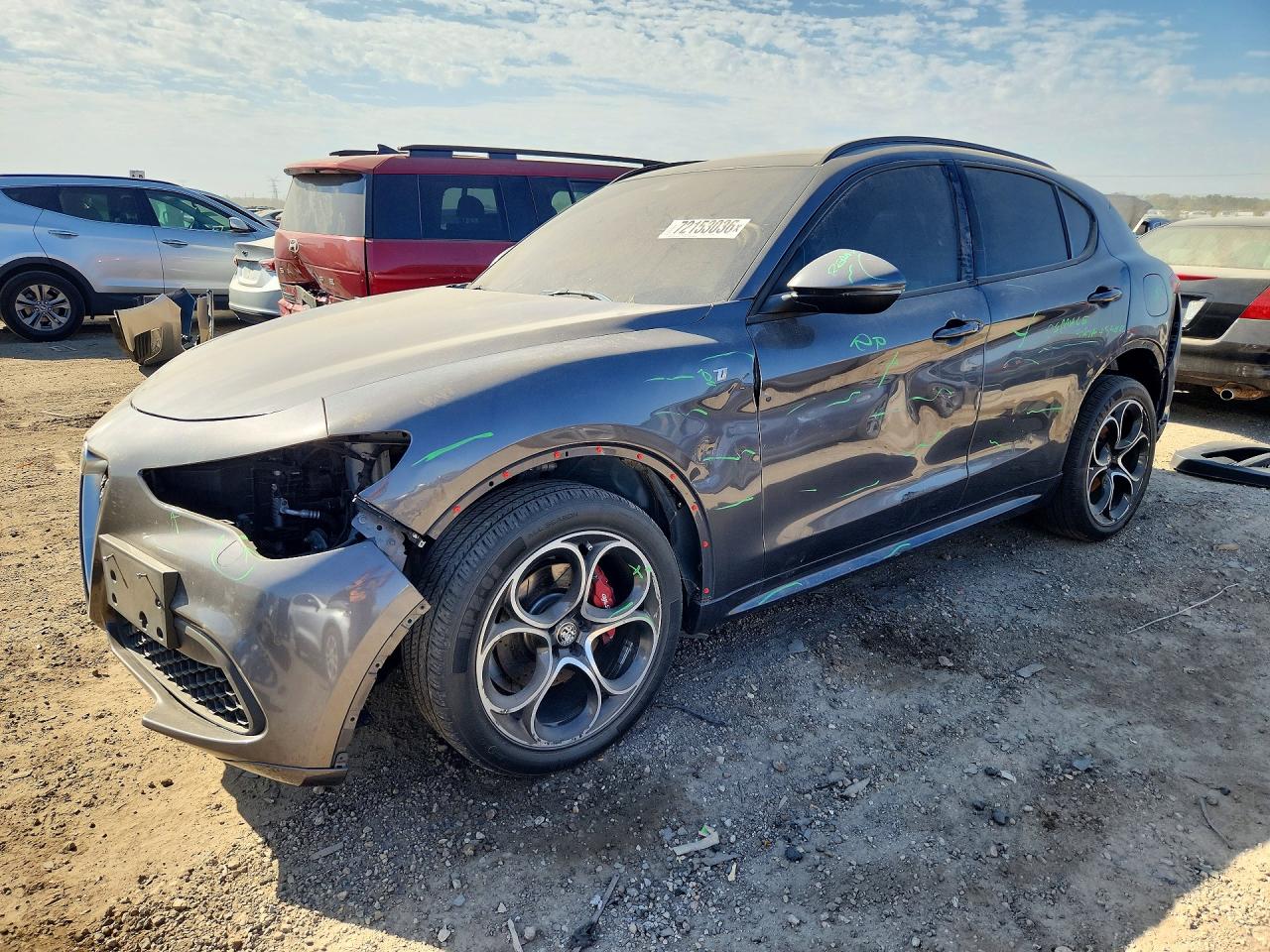 2022 ALFA ROMEO STELVIO TI | ZASPAKBN9N7D32332 | UPCARS
