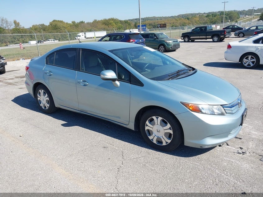 2012 HONDA CIVIC HYBRID | JHMFB4F24CS003057 | UPCARS