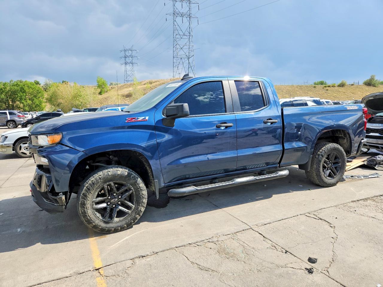 2019 CHEVROLET SILVERADO K1500 TRAIL BOSS CUSTOM | 1GCRYCEF0KZ339547 | UPCARS