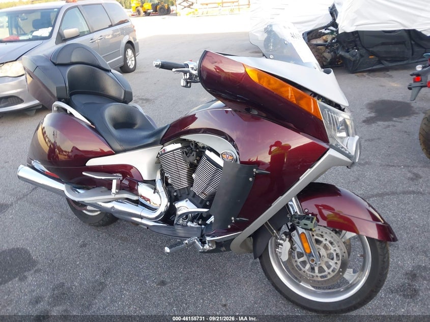 2009 VICTORY MOTORCYCLES VISION TOURING | 5VPSD36D093003258 | UPCARS