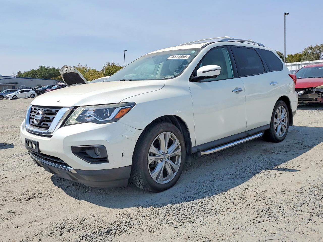 2019 NISSAN PATHFINDER SL | 5N1DR2MM0KC587314 | UPCARS